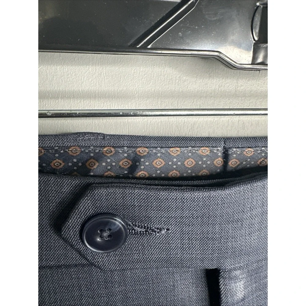 Michael Kors Dress Pants Mens 33Wx30L Blue‎ Dress  Pants Classic Slacks - Picture 6 of 15